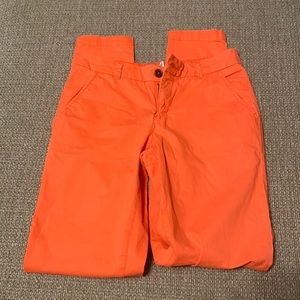 Orange pants!